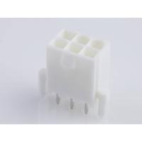 Molex 39299069 Female header, inbouw (standaard) Totaal aantal polen: 6 Rastermaat: 4.20 mm Inhoud: 1 stuk(s) Tray - thumbnail