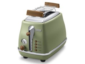 DeLonghi 2103.GR broodrooster 2 snede(n) Groen 900 W