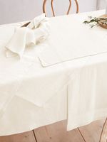 Topkleedje ca. 85x85 cm Van Sander wit - thumbnail