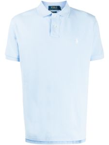 Polo Ralph Lauren polo à logo brodé - Bleu