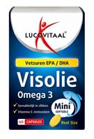 Lucovitaal Visolie omega 3 mini 60 Softgels