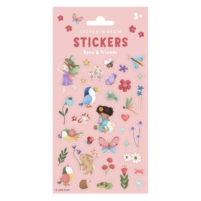 Little Dutch stickers rosa & friends, 10st.