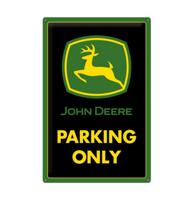 Metalen Bord 40 x 60cm John Deere - Parking Only