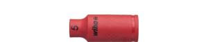 Wiha 246224 Dopsleutelinzet geïsoleerd 1/4" buitenzeskant 5.0 mm x 42 mm - 43089