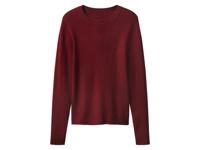 esmara Geribde dames trui (Bordeaux, S (36/38))