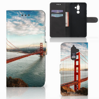 Nokia 7 Plus Flip Cover Golden Gate Bridge - thumbnail