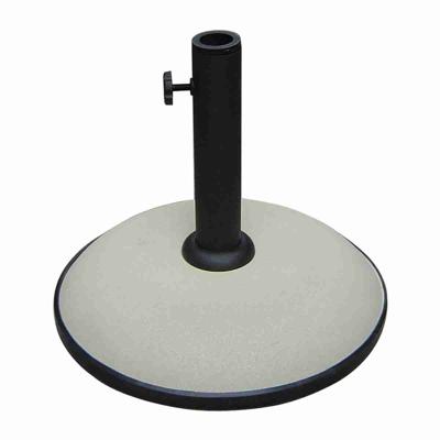 Marbueno Parasol Rond Beton 36x29,5 cm 11KG Wit Tuin, Zwembad en Terras 10445