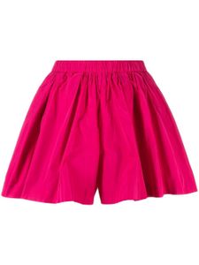 RED Valentino short court à taille élastiquée - Rose