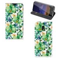 Nokia 2.2 Smart Cover Orchidee Groen - thumbnail