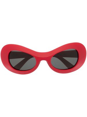 Ambush Eyewear lunettes de soleil Jordee à monture papillon - Rouge