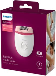 Philips Satinelle Essential Compacte epilator met snoer