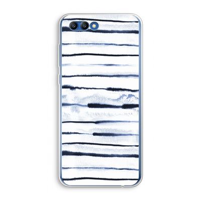 Ink Stripes: Honor 10 Transparant Hoesje