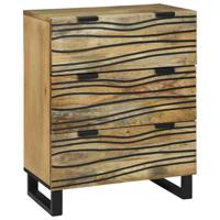 Dressoir met lade Bruin 60 x 33.5 x 75 cm Massief mangohout