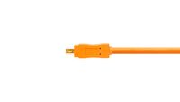 Tether Tools USB-kabel USB-mini-B stekker, USB-A stekker 4.60 m Oranje CU8015-ORG - thumbnail