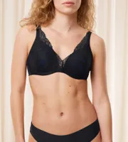BH Body Make-up Illusion Lace - Kanten beugel bh met brede zachte bandjes - Voorgevormd