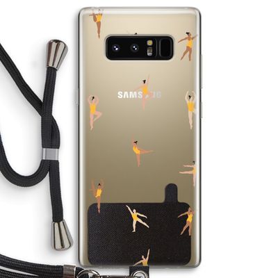 Dans #2: Samsung Galaxy Note 8 Transparant Hoesje met koord