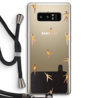 Dans #2: Samsung Galaxy Note 8 Transparant Hoesje met koord
