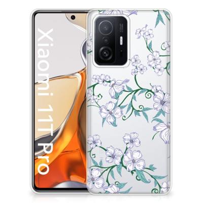 Xiaomi 11T | 11T Pro Uniek | TPU Case | Blossom White