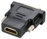 Akasa DVI-D - HDMI Zwart