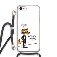 GSM secure: iPhone 8 Transparant Hoesje met koord