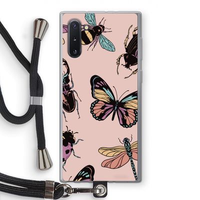 Tiny Bugs: Samsung Galaxy Note 10 Transparant Hoesje met koord