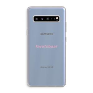 kwetsbaar: Samsung Galaxy S10 5G Transparant Hoesje