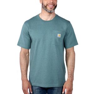 Carhartt K87 Pocket Short Sleeve Sea Pine T-Shirt Heren