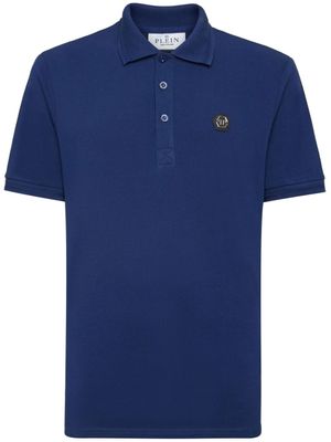 Philipp Plein t-shirt en coton à logo Gothic Plein - Bleu