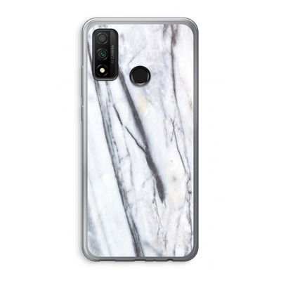 Gestreepte marmer: Huawei P Smart (2020) Transparant Hoesje