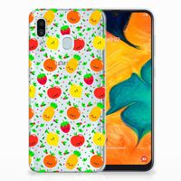 Samsung Galaxy A30 Siliconen Case Fruits