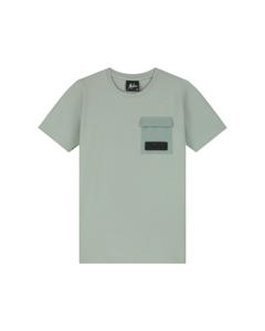 Malelions Zomer t-shirt jongens - agave groen - nylon pocket