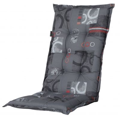 Madison tuinstoelkussen Bob 105 x 50 cm polykatoen grijs Madison tuinstoelkussen Bob 105 x 50 cm polykatoen grijs