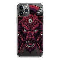 Hell Hound and Serpents: iPhone 11 Pro Transparant Hoesje