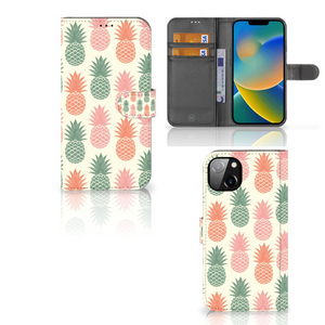 iPhone 14 Plus Book Cover Ananas