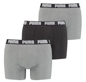 Puma Boxershorts 3-pack grijs