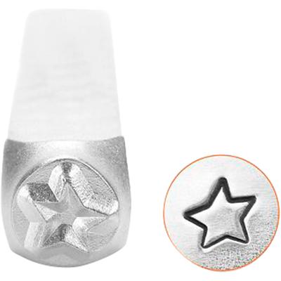 ImpressArt Embossing stempel, ster, l: 65 mm, afm 3 mm, 1 stuk