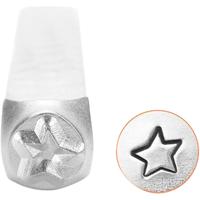 ImpressArt Embossing stempel, ster, l: 65 mm, afm 3 mm, 1 stuk