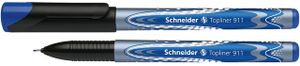 Schneider Schreibgeräte Topliner 911 fijnschrijver Medium Blauw
