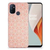 OnePlus Nord N100 TPU bumper Pattern Orange