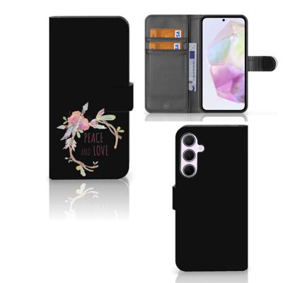 Samsung Galaxy A35 Leuk Hoesje Boho Text Samsung Galaxy A35 Leuk Hoesje Boho Text