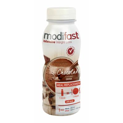 Modifast Intensive Drinkmaaltijd Vloeibaar Chocolade 236ml Modifast Intensive Drinkmaaltijd Vloeibaar Chocolade 236ml