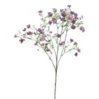 Kunstbloem Gipskruid Viette - 45 cm - paars - losse tak - kunst zijdebloem - Gypsophila - thumbnail