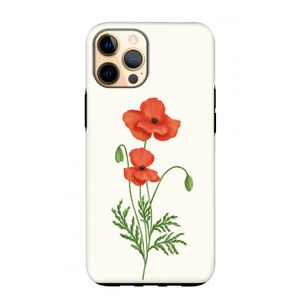 Red poppy: iPhone 12 Pro Max Tough Case