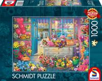 Colourful Flower Shop Puzzel 1000 Stukjes