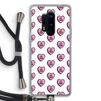 GIRL POWER: OnePlus 8 Pro Transparant Hoesje met koord