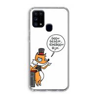Geen Gezeik: Samsung Galaxy M31 Transparant Hoesje