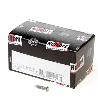 Regelnagel staal/gegalvaniseerd bol-verzonken kop (BKV) 4.5 x 25mm Regelnagel staal/gegalvaniseerd bol-verzonken kop (BKV) 4.5 x 25mm