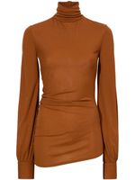 Proenza Schouler blouse à design drapé - Marron