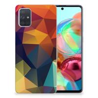 Samsung Galaxy A71 | TPU Hoesje | Polygon Color