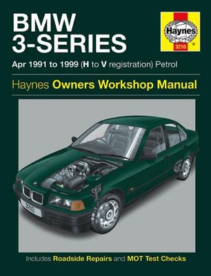 Haynes Werkplaatshandboek BMW 3-Series benzine (Apr. 1991 - 1999) 3210